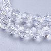 Imitation Austrian Crystal Bead Strands G-M181-5mm-01A-3