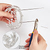 2Pcs 2 Styles Alloy & Rhinestone Cake Toppers AJEW-CP0001-44S-4