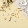 30Pcs 30 Style Light Gold Alloy Enamel Pendants ENAM-YW0001-80-9