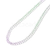 Bling Glass Round Beaded Necklace for Women NJEW-PH01490-04-2