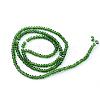Transparent Glass Beads Strands GLAA-R135-2mm-42-2
