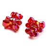UV Plating Acrylic Faceted Beads MACR-D024-05A-2