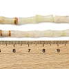Natural Green Banded Calcite(Afghan Jade) Beads Strands G-L624-G11-12x5mm-5