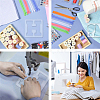 Acrylic Earring Handwork Template TOOL-WH0156-003-6