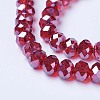 Electroplate Glass Beads Strands EGLA-A044-T1mm-A01-3