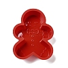 DIY Christmas Gingerbread Man Food Grade Silicone Molds DIY-G052-A06-1