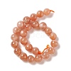 Natural Sunstone Beads Strands X-G-A205-28B-2