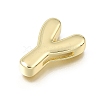 Brass Slide Charms KK-Z163-01G-Y-2