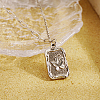 304 Stainless Steel Pendant Necklaces PM9319-2-2