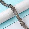 Natural Grey Agate Beads Strands G-F743-02P-2