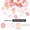 Polyester Artificial Rose Flower Petals AJEW-WH20067-107E-2