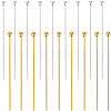 40Pcs 2 Colors 925 Sterling Silver Ball Head Pins STER-BBC0006-39-1