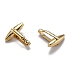 Man's 304 Stainless Steel Cufflinks Findings STAS-F267-04G-4
