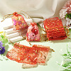 30Pcs Gold Stamping Moon Star Organza Drawstring Gift Bags ABAG-TA0002-21B-7
