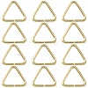 SUNNYCLUE Brass Triangle Linking Ring FIND-SC0006-42-1