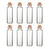 Glass Jar Glass Bottle for Bead Containers X-CON-E008-60x16mm-1