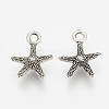 Tibetan Style Alloy Pendants TIBEP-S317-16AS-RS-1