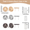 12 Sets 3 Colors Alloy Buckle Clips FIND-WR0006-06-2