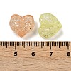 Transparent Crackle Acrylic Beads OACR-B031-09-3