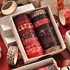 18 Rolls Valentine's Day Paper Decorative Paper Tapes Set STIC-H002-07-2