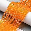 Transparent Glass Beads Strands EGLA-A039-T3mm-D23-4