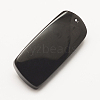 Natural Obsidian Pendants G-G660-01-3