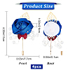 Rose Ribbon Brooch JEWB-WH0010-12A-2