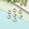 Letter Slider Beads for Watch Band Bracelet Making ALRI-O012-C-NR-4