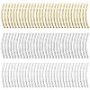 90Pcs 3 Colors Brass Tube Beads KK-YW0002-08B-1