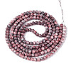 Baking Paint Glass Beads Strands DGLA-N016-4mm-04-2