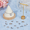 50Pcs 5 Style 304 Stainless Steel Pendants STAS-HY0001-30-5
