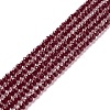 Transparent Glass Beads Strands GLAA-C019-01B-09-1