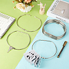 Iron Hinged Loose Leaf Binder Rings FIND-WH0173-356-2