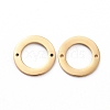 PVD Vacuum Plating 304 Stainless Steel Links connectors for Jewelry Making STAS-G215-27G-1