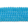 Imitate Austrian Crystal Frosted Glass Beads Strands LS-GLAA-F029-TM4mm-B19-1