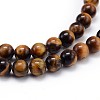 Natural Tiger Eye Beads Strands X-G-J303-11-4mm-3