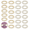 Imitated Pearl Acrylic Napkin Rings AJEW-FH00001-1