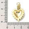 Rack Plating Brass Enamel Pendants KK-I720-27G-03-3