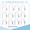 12 Styles Stainless Steel Wire Knitting Needles DIY-AR0004-93B-2