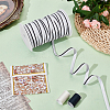 Polyester Satin Piping Ribbon OCOR-WH0091-32A-5