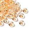 Baking Paint Transparent Glass Beads DGLA-S116-01H-1