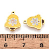 304 Stainless Steel Enamel Charms STAS-T065-58G-01-3