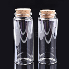 Glass Jar Glass Bottles Bead Containers AJEW-S074-03D