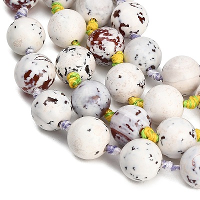 Natural Fire Crackle Agate Beads Strands GG-CBAE0EB-07-1