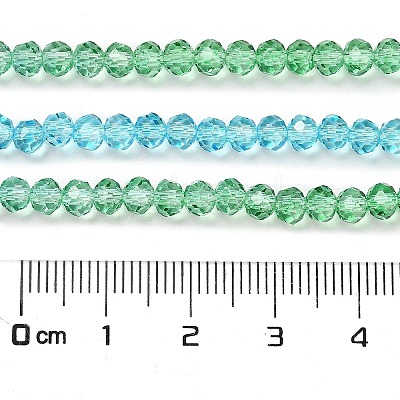 Transparent Painted Glass Beads Strands LS-DGLA-A034-T4mm-A17-1