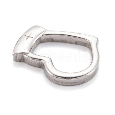 Non-Tarnish 304 Stainless Steel Linking Rings STAS-M291-06P-1