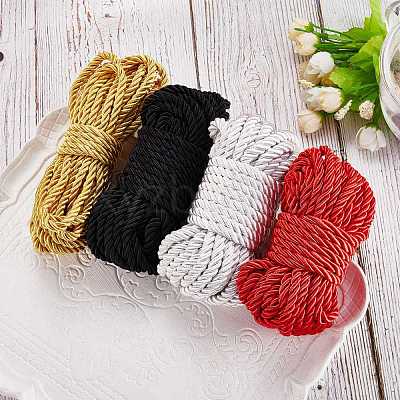 4 Bundles 4 Colors Jute Cord OCOR-SZ0001-06-1
