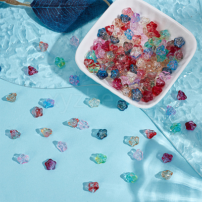 150Pcs 10 Colors Electroplate Glass Beads EGLA-HY0001-10-1