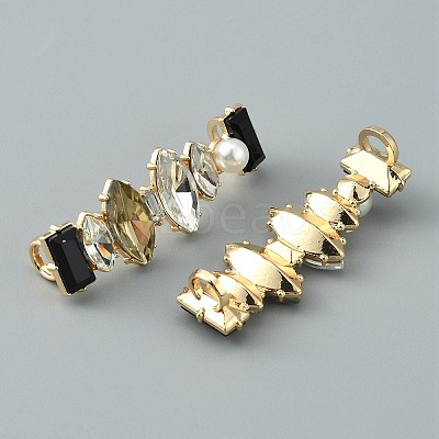 Detachable Alloy Shoe Lace Buckle Clips FIND-WH0152-056-1