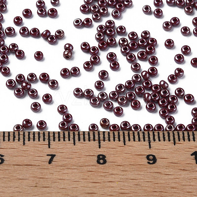 11/0 Czech Opaque Glass Seed Beads SEED-N004-003B-12-1